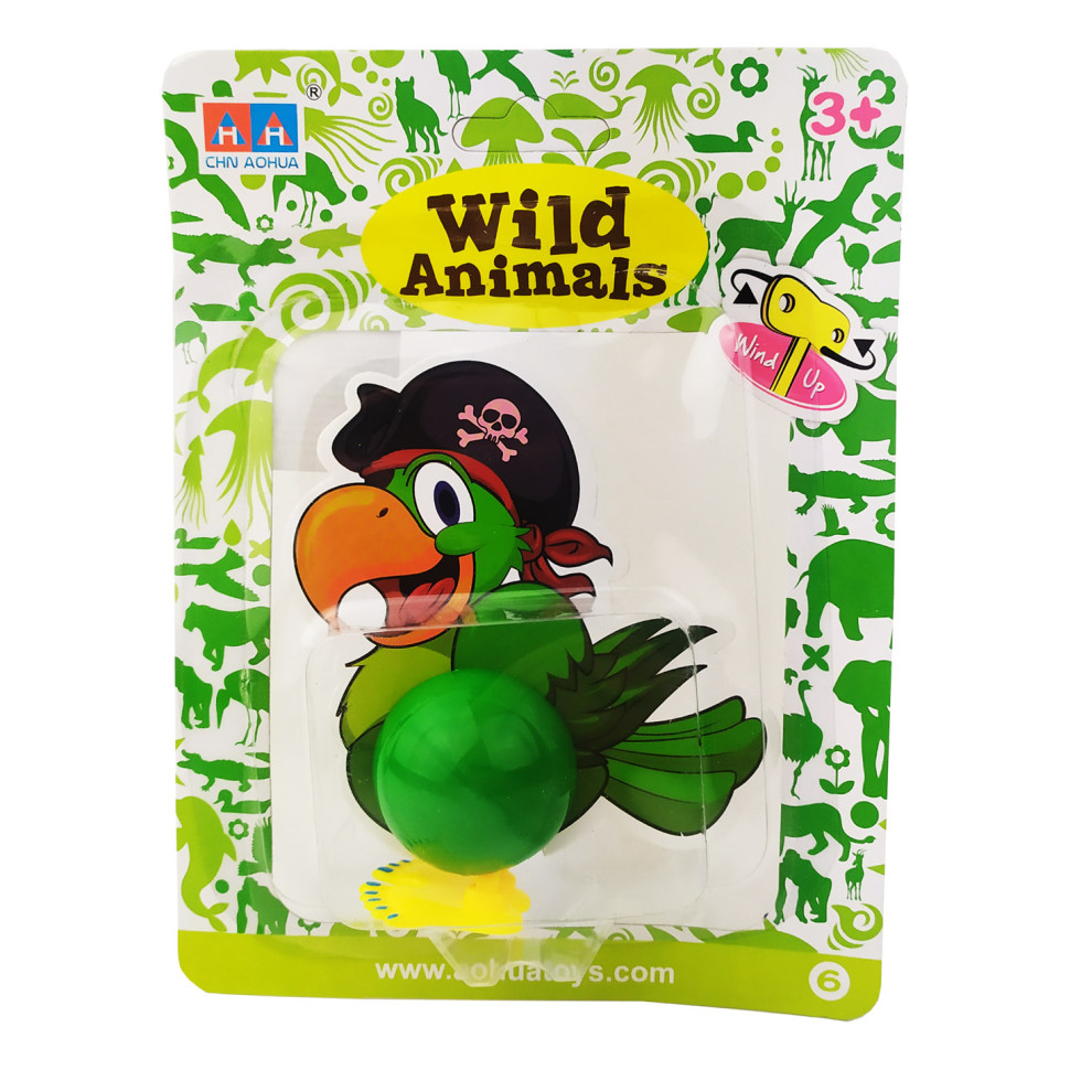 Іграшка заводна “Птах” 2031A 15 см (Зелений)