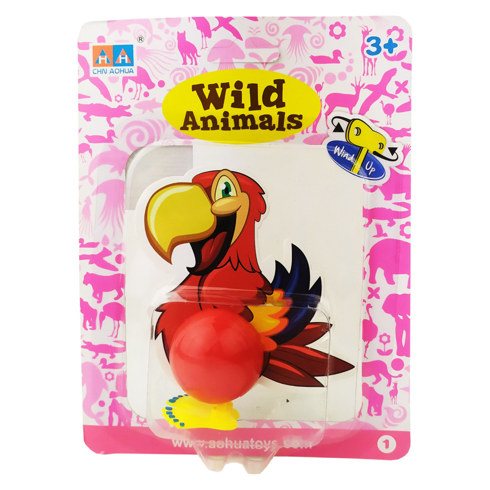 Іграшка заводна “Птах” 2031A 15 см (Червоний)