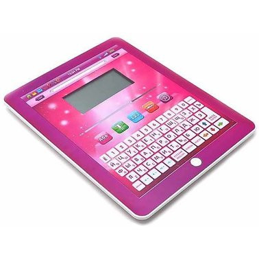 Дитячий планшет 7321, 2 мови РУС/АНГЛ, літери, цифри, музика