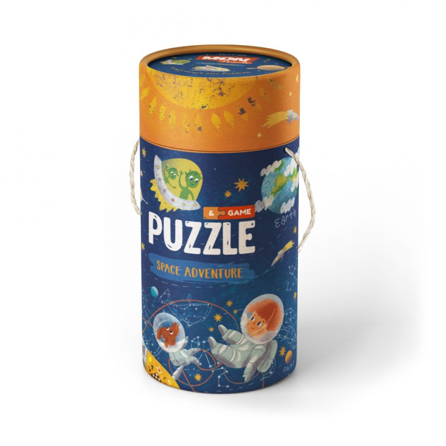 Дитячий пазл/гра Mon Puzzle “Космічна пригода” 200112, 40 елементів