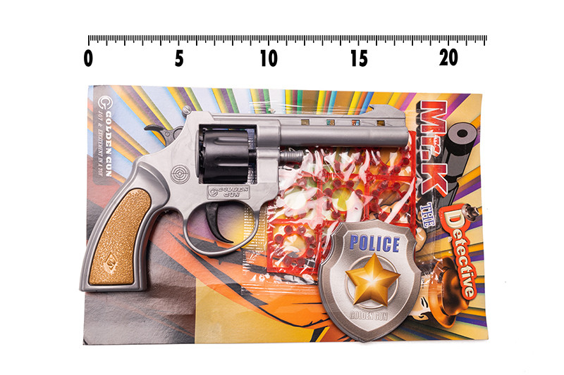 Іграшковий револьвер “Mr. K” Golden Gun 237GG з пістонами