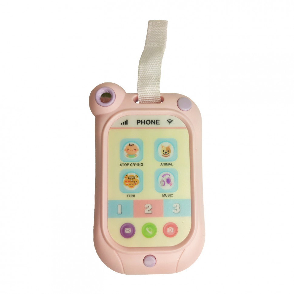Іграшка мобільний телефон G-A081 інтерактивний (Pink)