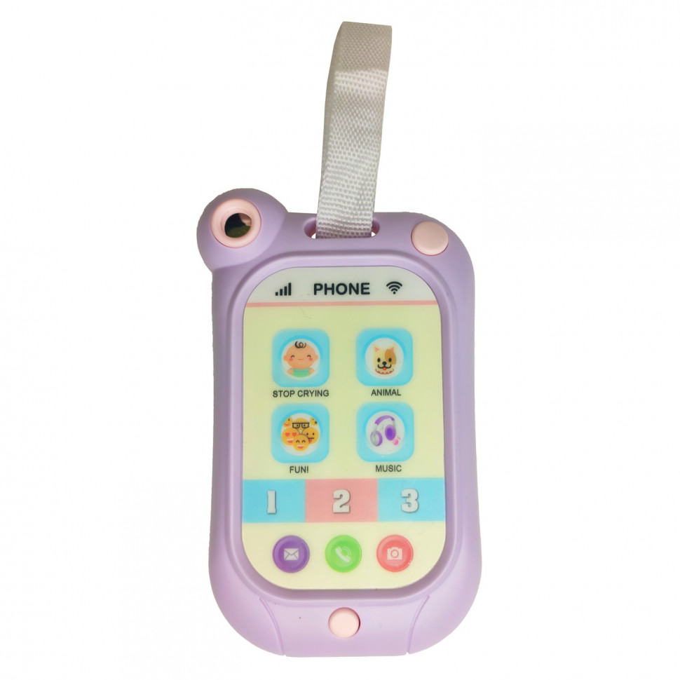 Іграшка мобільний телефон G-A081 інтерактивний  (Violet)