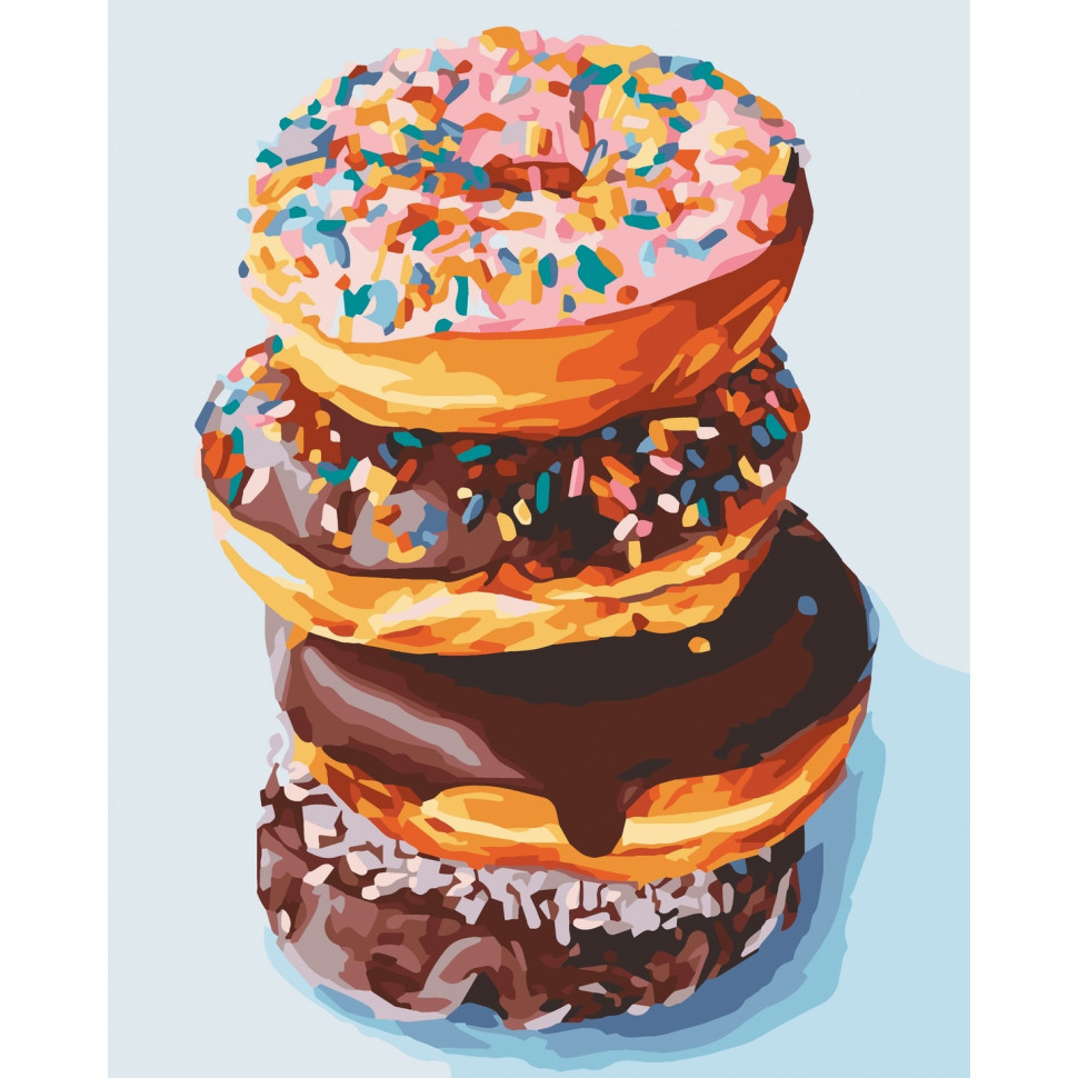 Картина за номерами  “Пончики “Art Craft 12017-AC 40х50 см