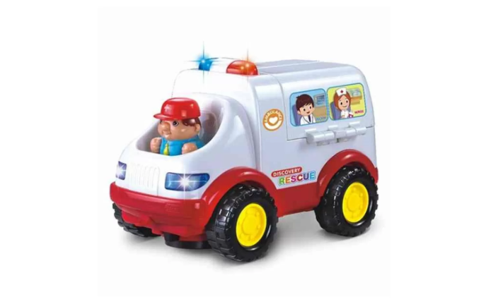 Іграшкова дитяча машинка Швидка допомога 836 з аксесуарами