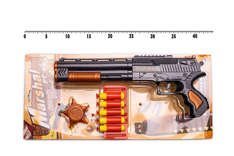 Іграшковий дробовик “Marshal” Golden Gun 915GG з м’якими кулями