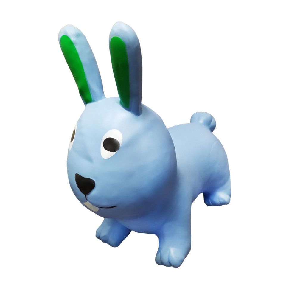Дитячий стрибун кролик BT-RJ-0068 гумовий  (Синій)